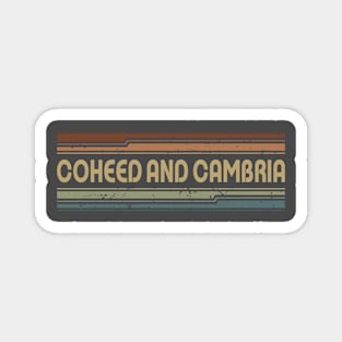 Coheed and Cambria Retro Lines Magnet