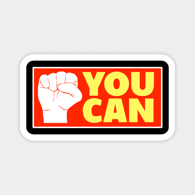 'You Can' Human Trafficking Shirt Magnet by ourwackyhome