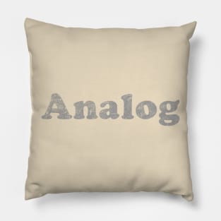 Analog Pillow