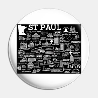 St Paul Map Pin