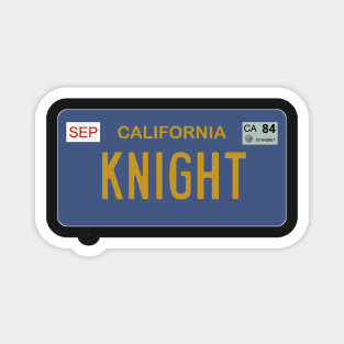 Knight Rider license plate Magnet