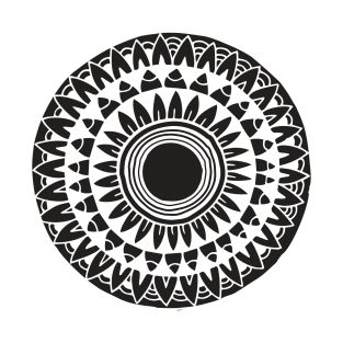 Tribal mandala sun T-Shirt