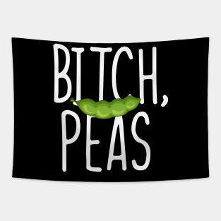 Bitch Peas vegan Tapestry