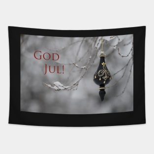 God Jul Tapestry