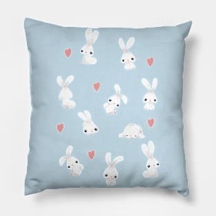 Derpy Bunnies Pillow