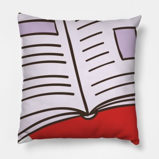 open book Pillow