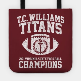 T.C. Williams Titans 1971 Football Champions Tote