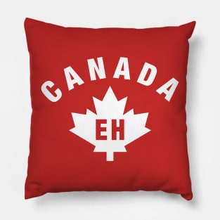 Canada Eh Maple Leaf Pillow