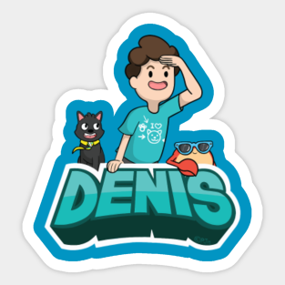 Denis Roblox Stickers Teepublic - what is denisdailys password for roblox