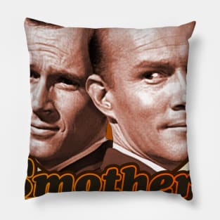 The Smothers Brothers Retro Style Tribute Pillow