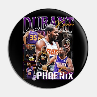 Vintage Kevin Durant Phoenix Basketball Retro Pin