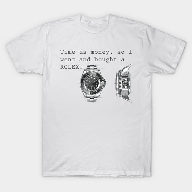 Money - Rolex - T-Shirt | TeePublic