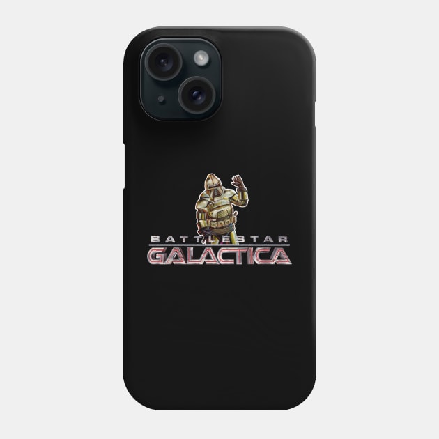 Battlestar Galactica Friendly Cylon Phone Case by RetroZest