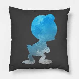 Duck Inspired Silhouette Pillow