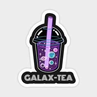 Galaxy Boba Tea Magnet