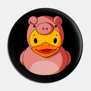 Pig Rubber Duck Pin