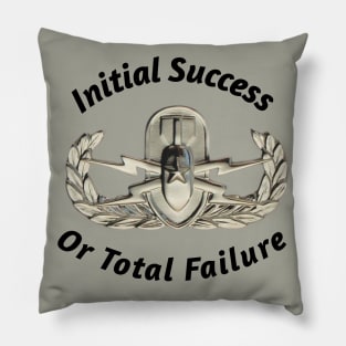 EOD Advanced Badge with Slogan Pillow