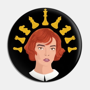 Chess Queen Pin