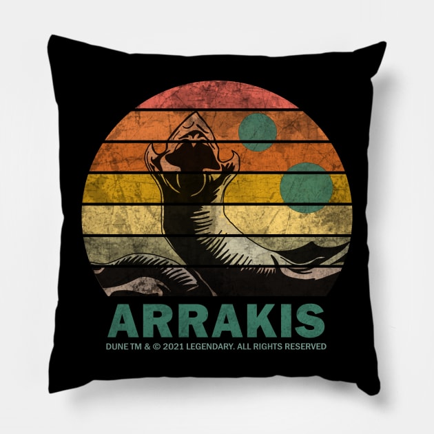 Dune - Arrakis Pillow by valentinahramov