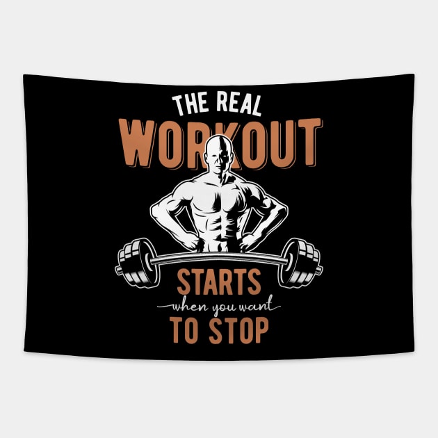 The Real Workout Tapestry by BrillianD