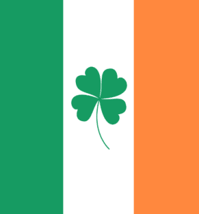 IRISH flag Ireland Shamrock St Patricks Day Magnet