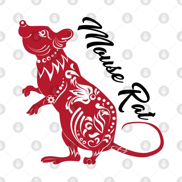 Mouse Rat Red by SmartLegion