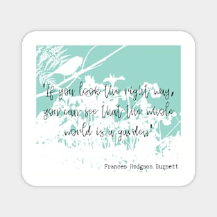 The Secret Garden Quote Magnet