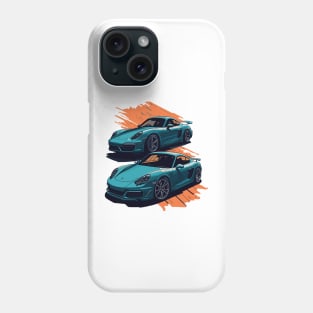 Porsche Cayman Classic Car Phone Case