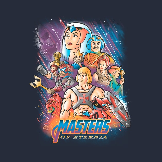 Masters of Eternia by Cromanart