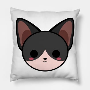 Cute Tuxedo Sphynx Cat Pillow