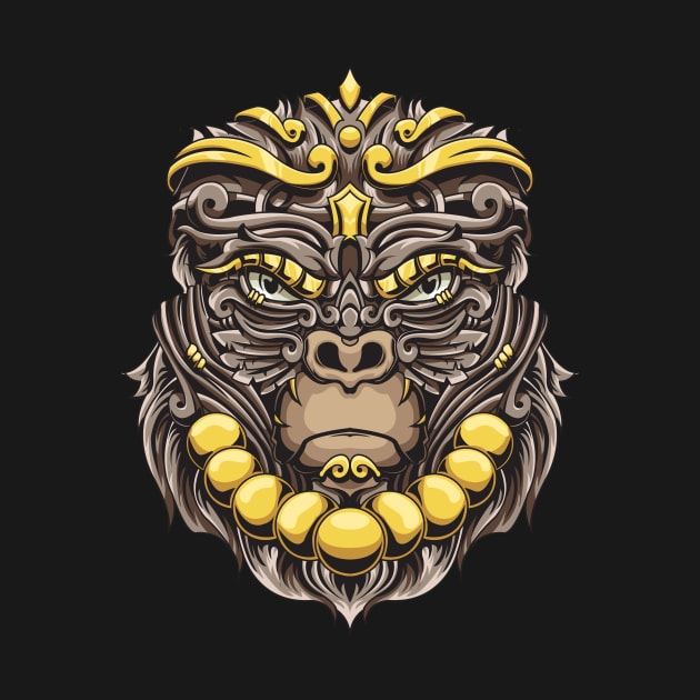 ornamental gorilla by NizarW