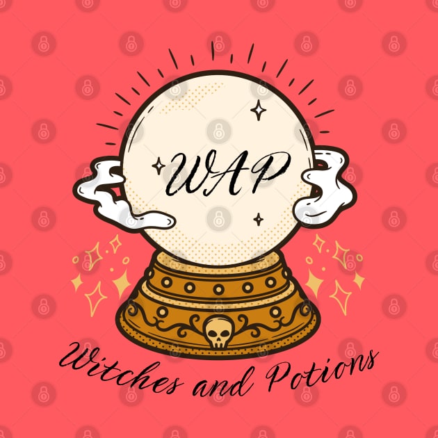 WAP Witches and Potions Crystal Ball Halloween by MalibuSun