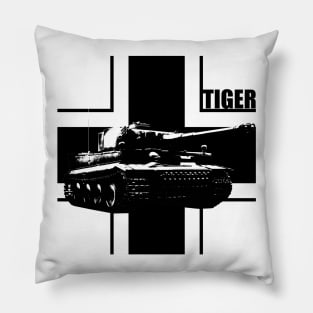 tiger - tank Pillow