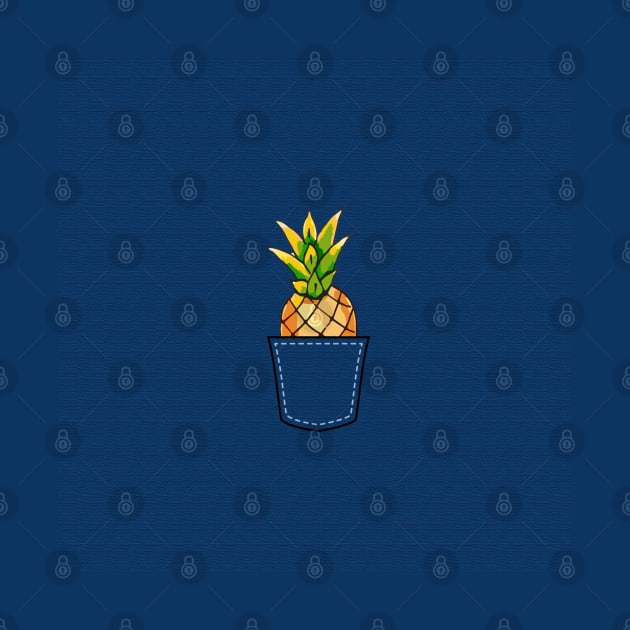 Pineapple in Pocket | Ananas in Pocket by Tilila