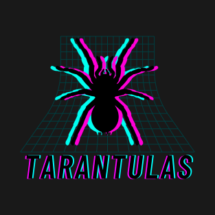 Tarantula Owner Lover Breeder Retro Vaporwave 80's T-Shirt
