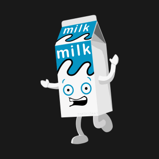 blur coffee and tv milk carton T-Shirt