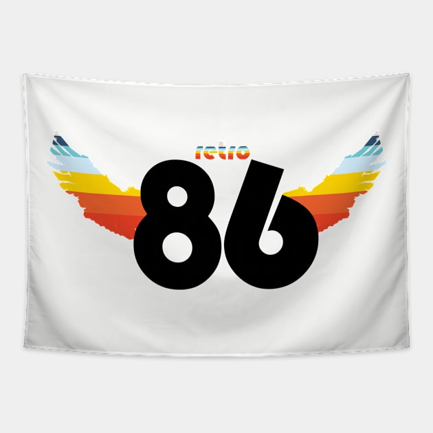 Retro86 Tapestry by Adotreid