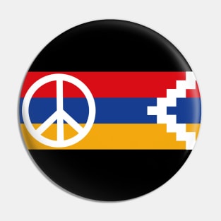 Artsakh Policy Peace & Freedom Pin