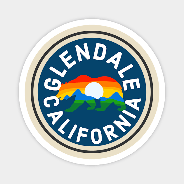 Glendale California Magnet by narekmug