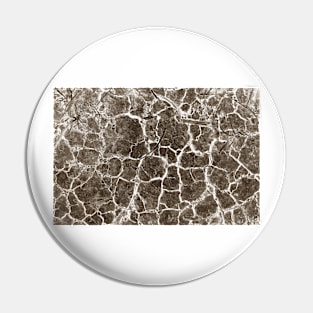 Cracked texture Pin