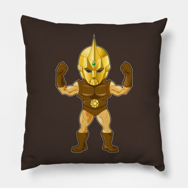 Spectreman Pillow by triggerleo