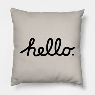 Hello Mac Pillow