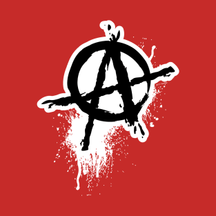 Anarchy -disressed T-Shirt