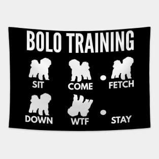 Bolo Training Bichon Bolognese Tricks Tapestry