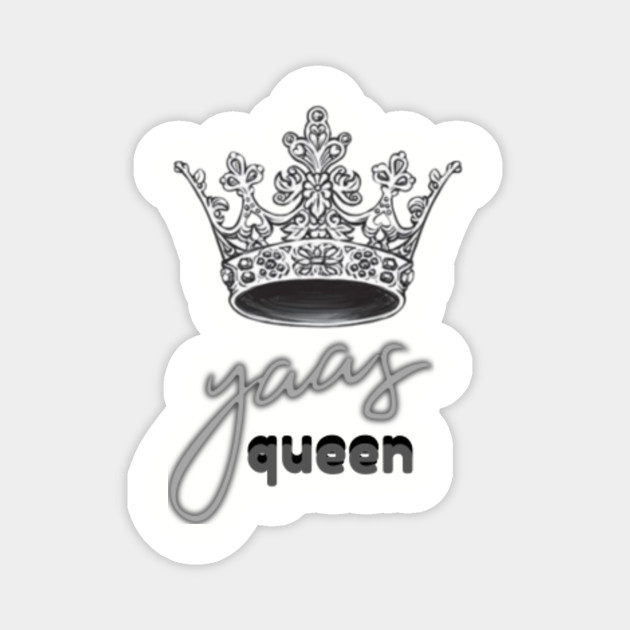 Yas Queen Crown Queen Crown Magnet Teepublic Yas Queen Crown Queen Crown Magnet Teepublic