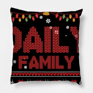 Daily Family Christmas, Name Xmas , Merry Christmas, Name , Birthday, Middle name Pillow