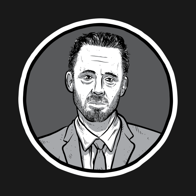 Jordan Peterson (Shades of Grey) by Baddest Shirt Co.