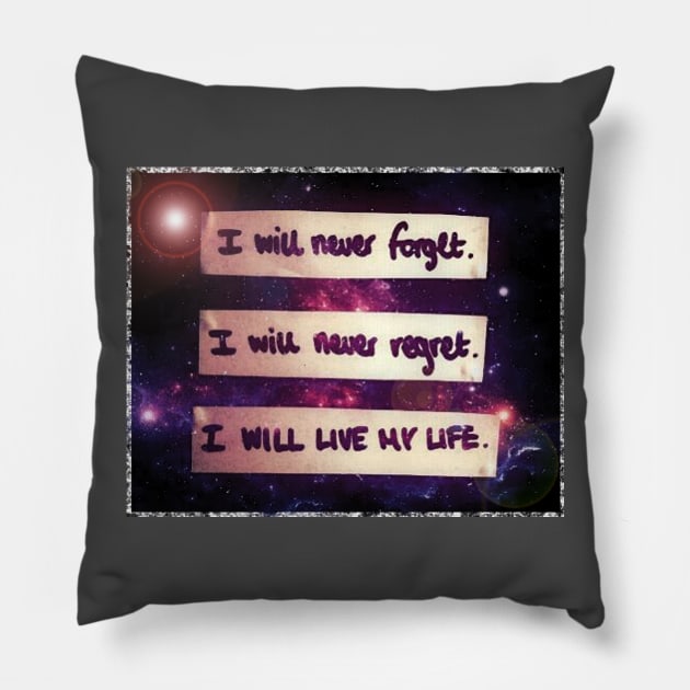 living my life Pillow by oharadesigns