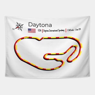 Racing Circuit Daytona - USA Tapestry