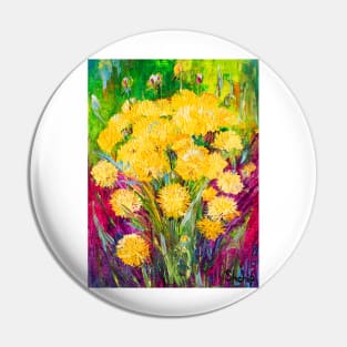 Dandelions Pin